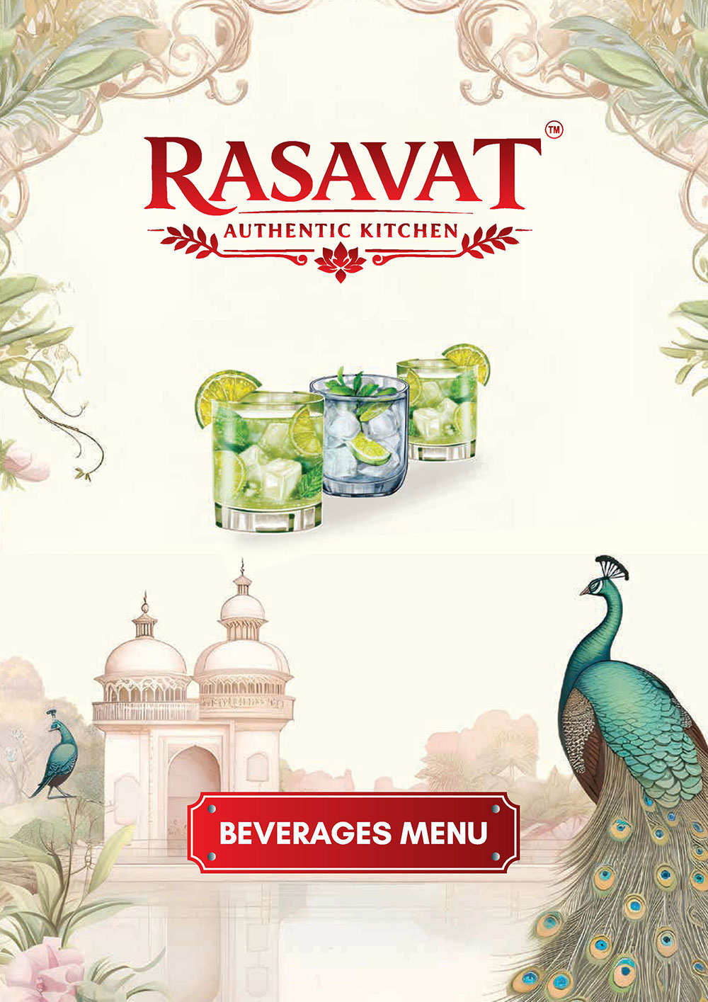 RASAVAT Drinks Menu 1